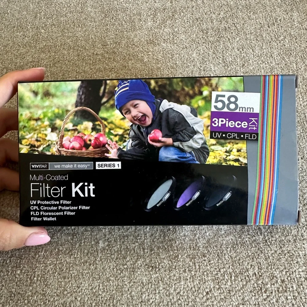 NWT DSLR Camera Pro Optic Cleaning Kit, Lens Filter Kits